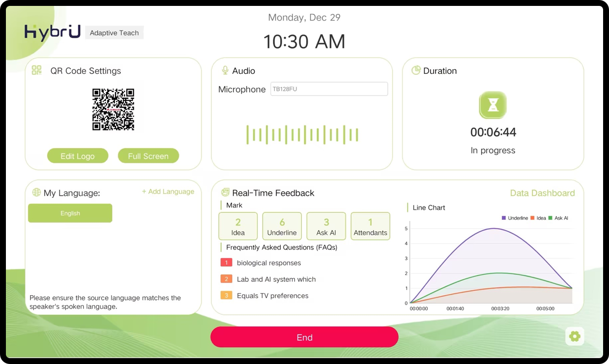 HybriU Adaptive Teach