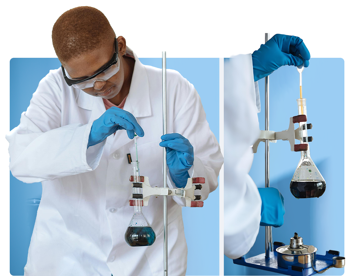 Scientist working with 3D Multi-Camera System